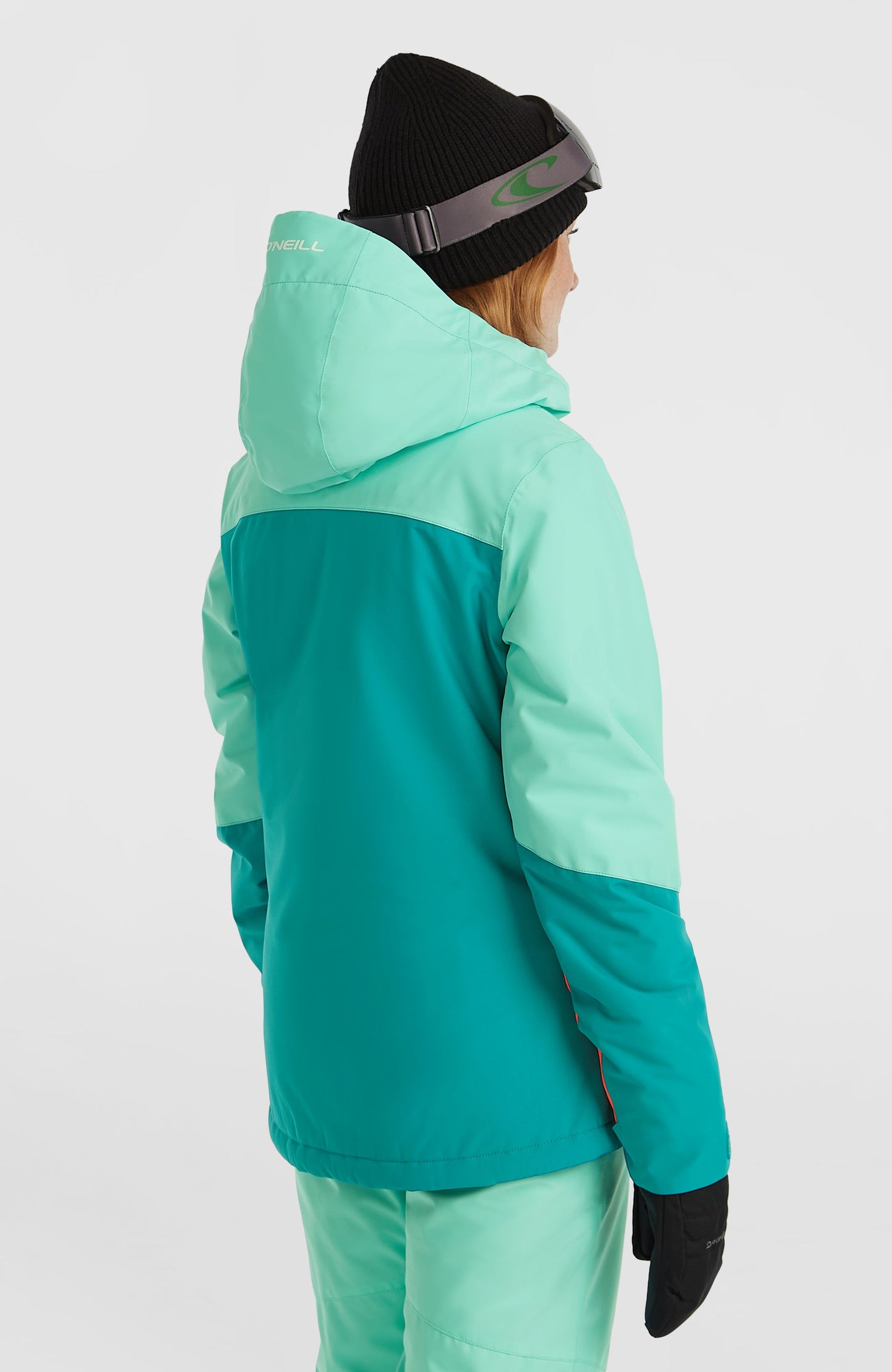 FWC'Cruz Triple Snow Jacket Women Retro Mint Colour Block