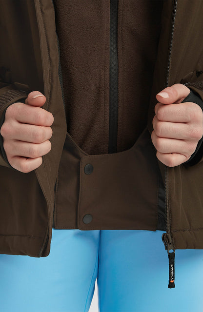 FWC'Cruz Snow Jacket Women Coffee Bean