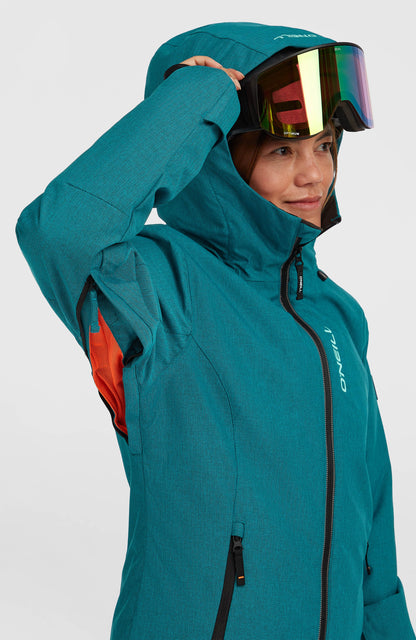 FWC'Cruz Melange Snow Jacket Women Island Breeze
