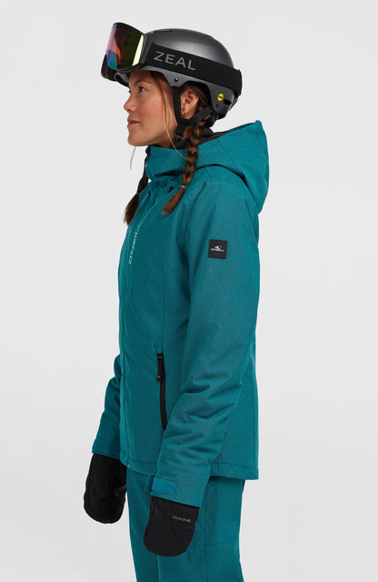FWC'Cruz Melange Snow Jacket Women Island Breeze
