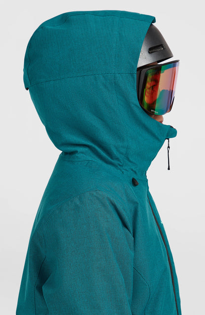 FWC'Cruz Melange Snow Jacket Women Island Breeze