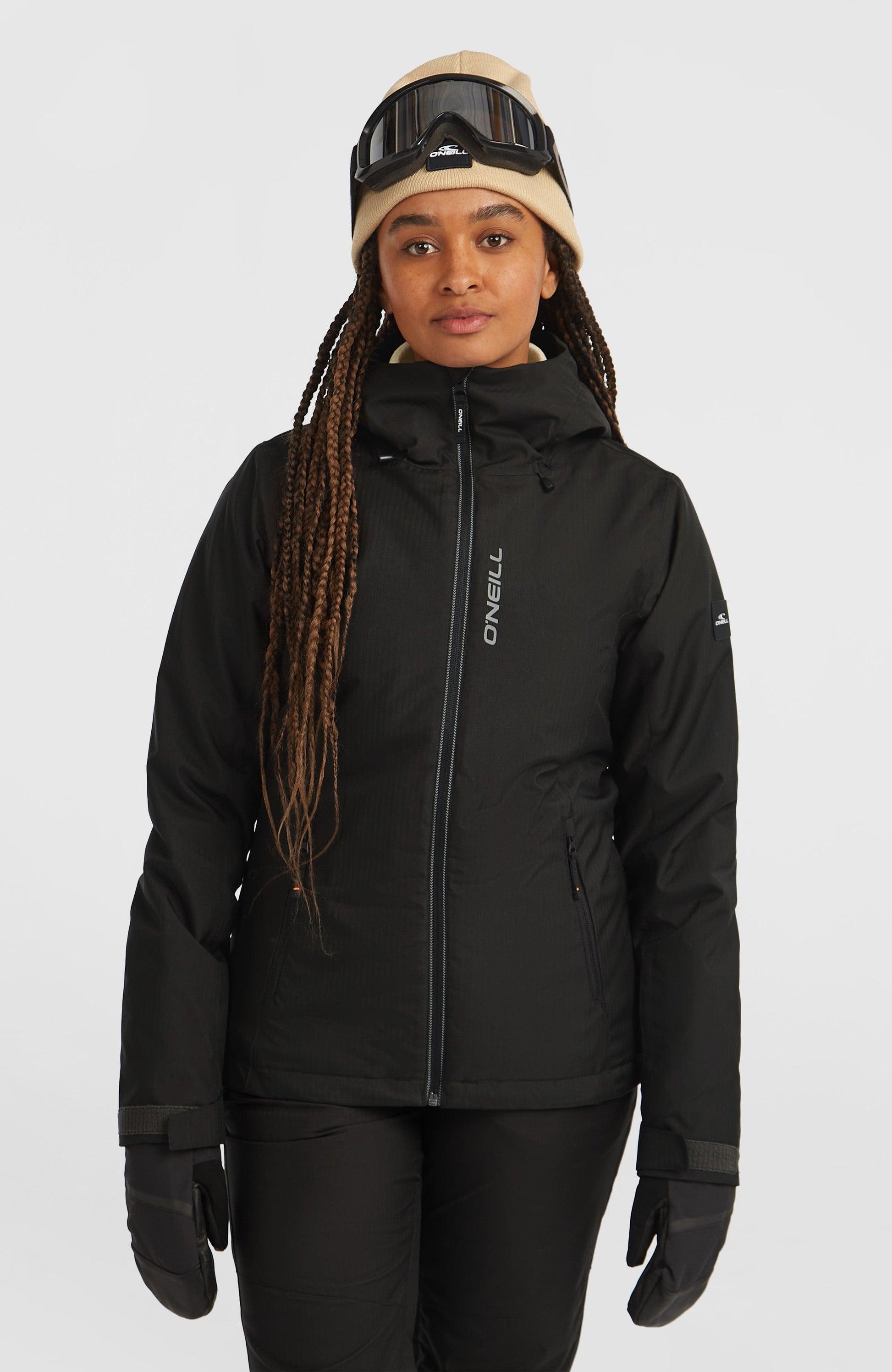 FWC'Cruz Melange Snow Jacket Women Raven
