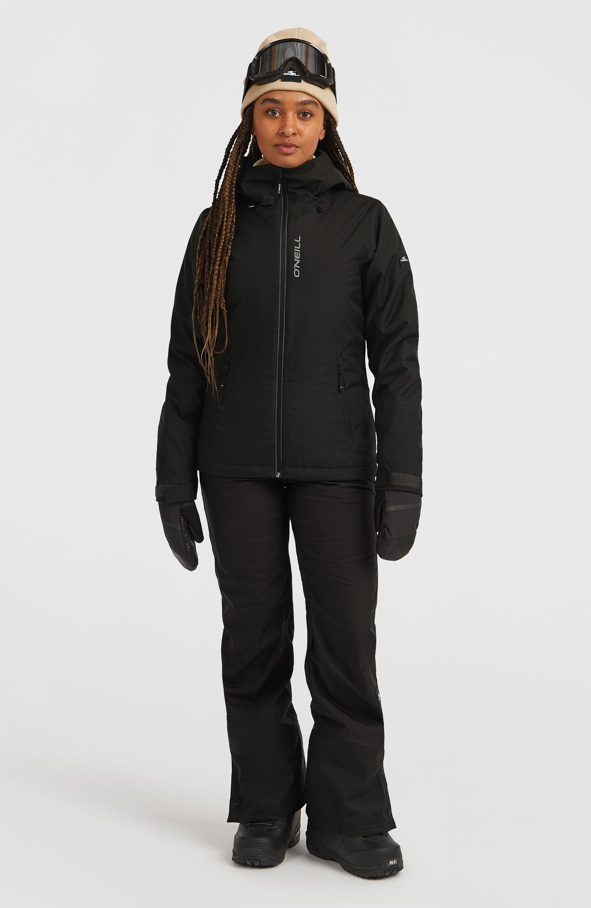 FWC'Cruz Melange Snow Jacket Women Raven