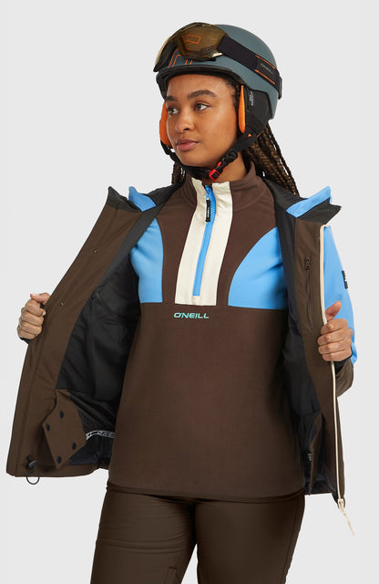 FWC'Cruz Triple Snow Jacket Women Blue Poppy Colour Block