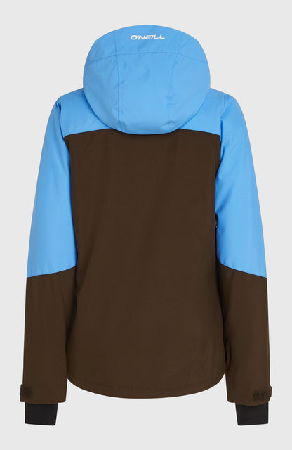 FWC'Cruz Triple Snow Jacket Women Blue Poppy Colour Block