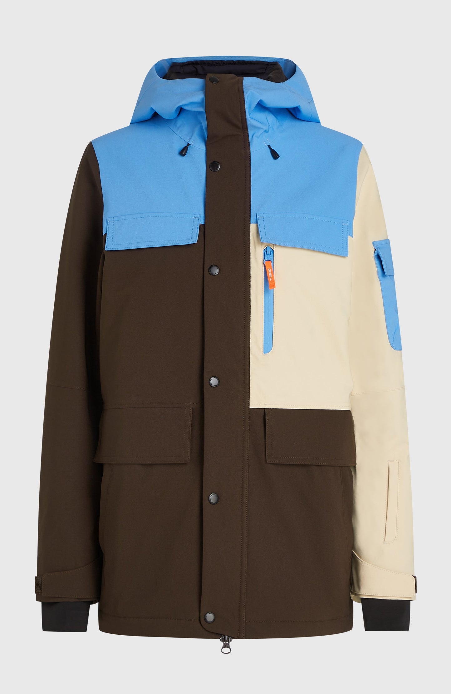 FWC'Peak Pro Snow Jacket Women Blue Poppy Colour Block