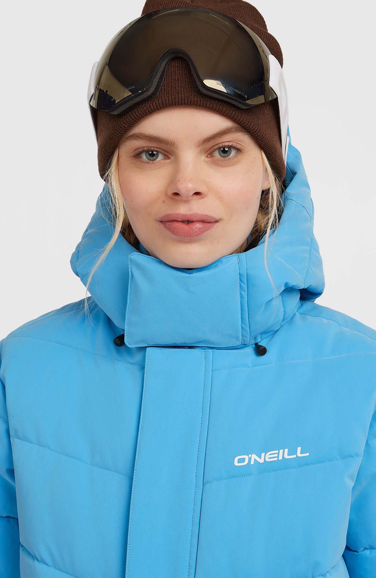 FWC'Cruz Hybrid Puffer Snow Jacket Women Blue Poppy