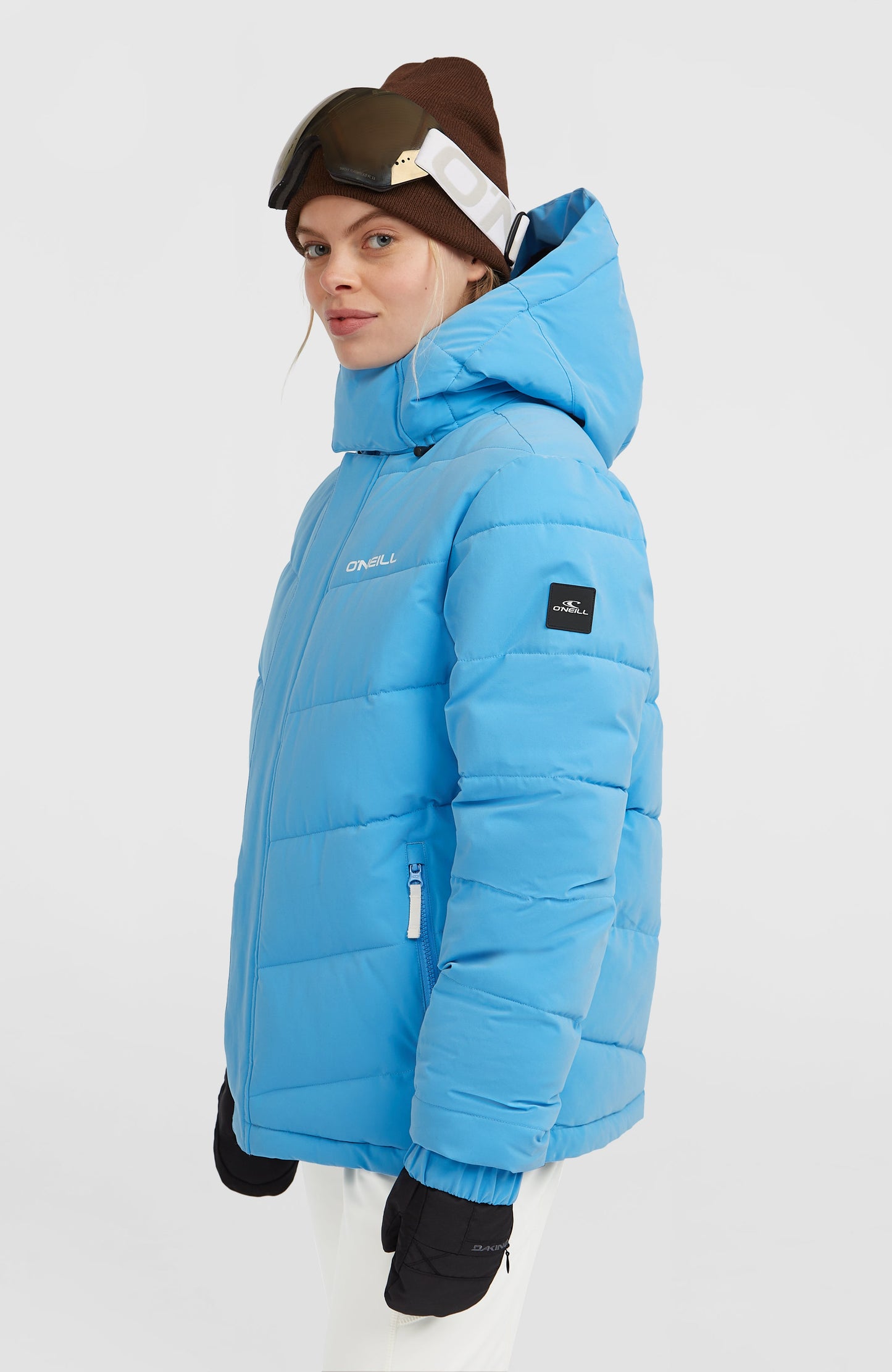 FWC'Cruz Hybrid Puffer Snow Jacket Women Blue Poppy