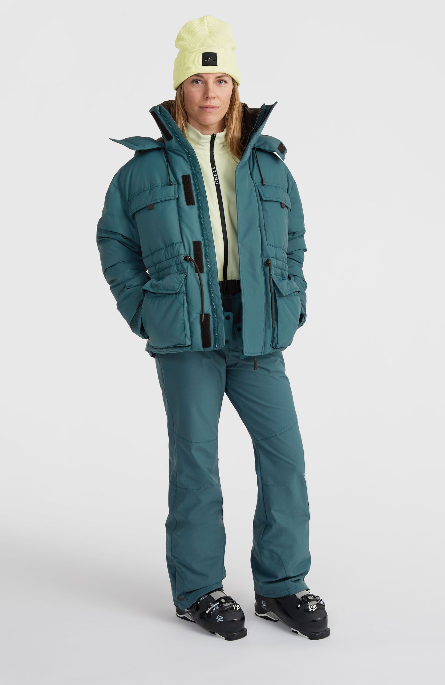 Z.E.N. Hybrid Snow Jacket Women Alma Steel