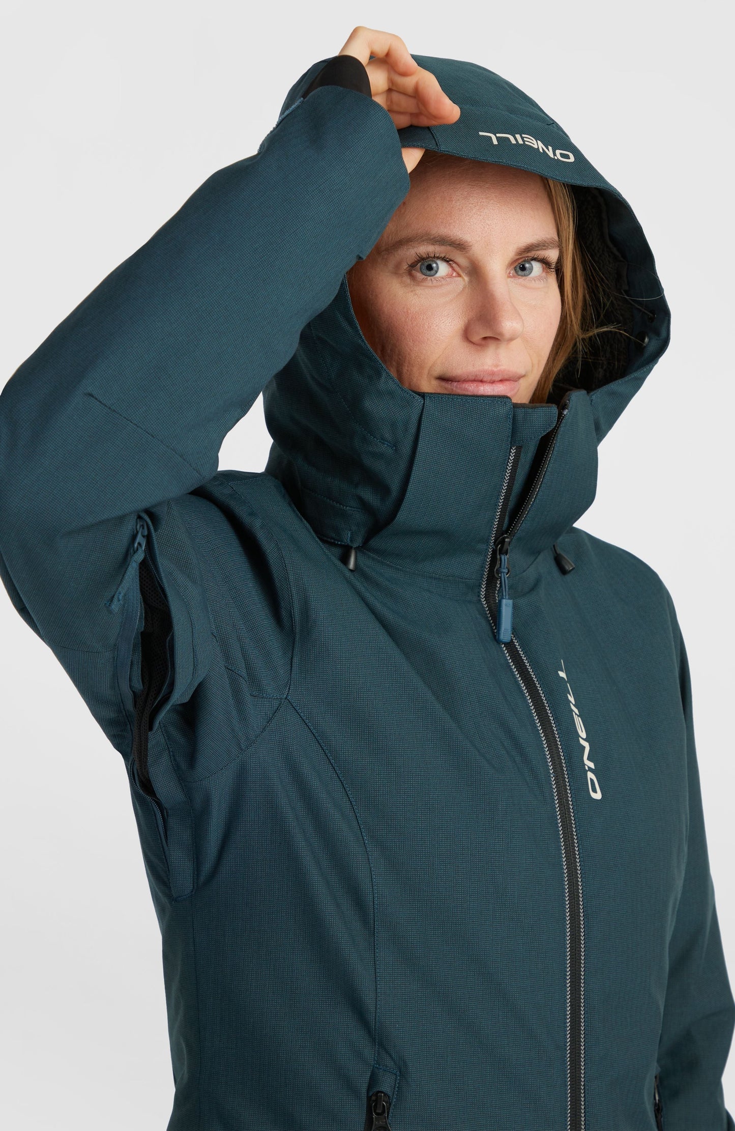 Stuvite Snow Jacket Women Alma Steel