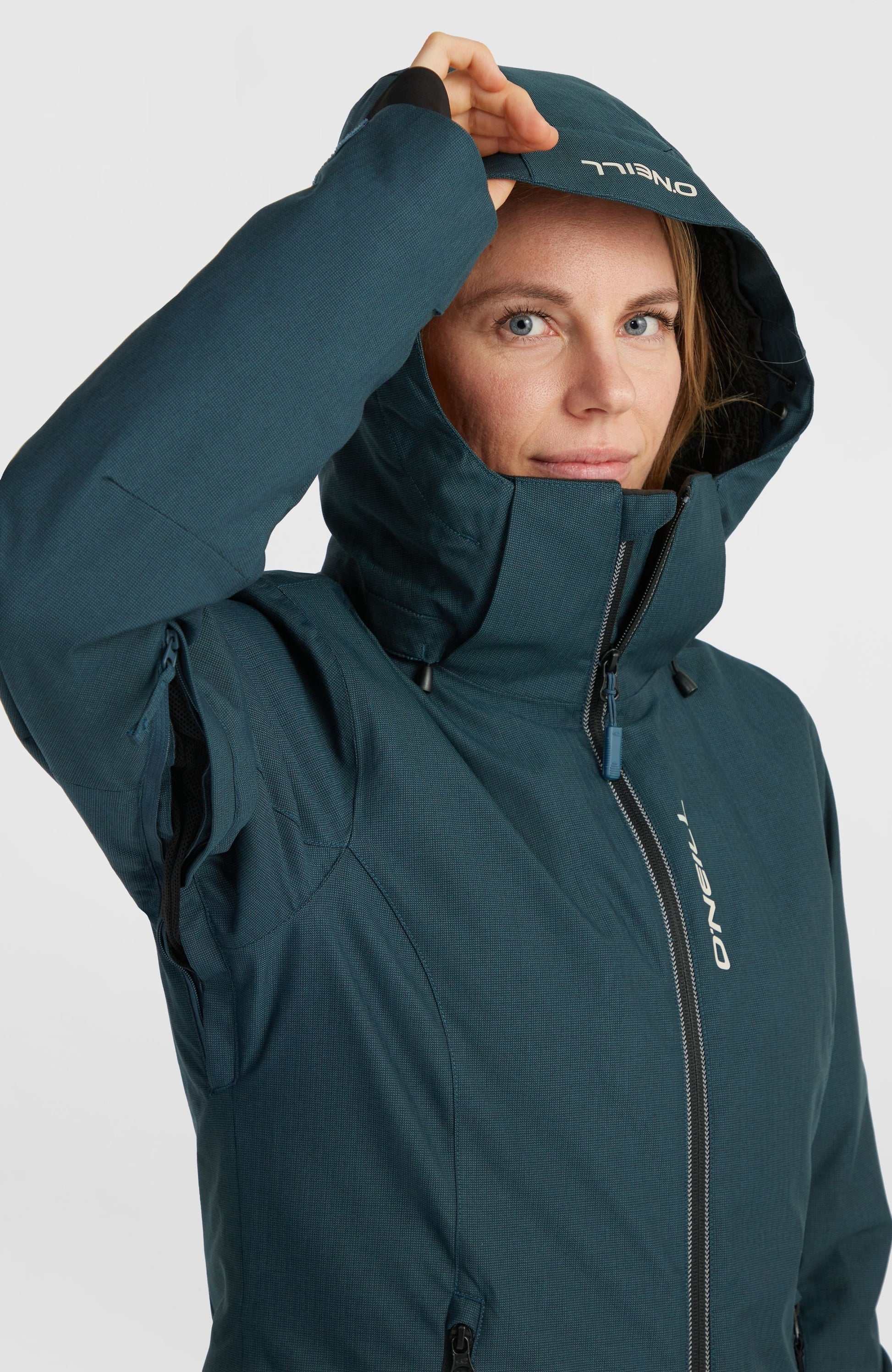 Stuvite Snow Jacket Women Alma Steel