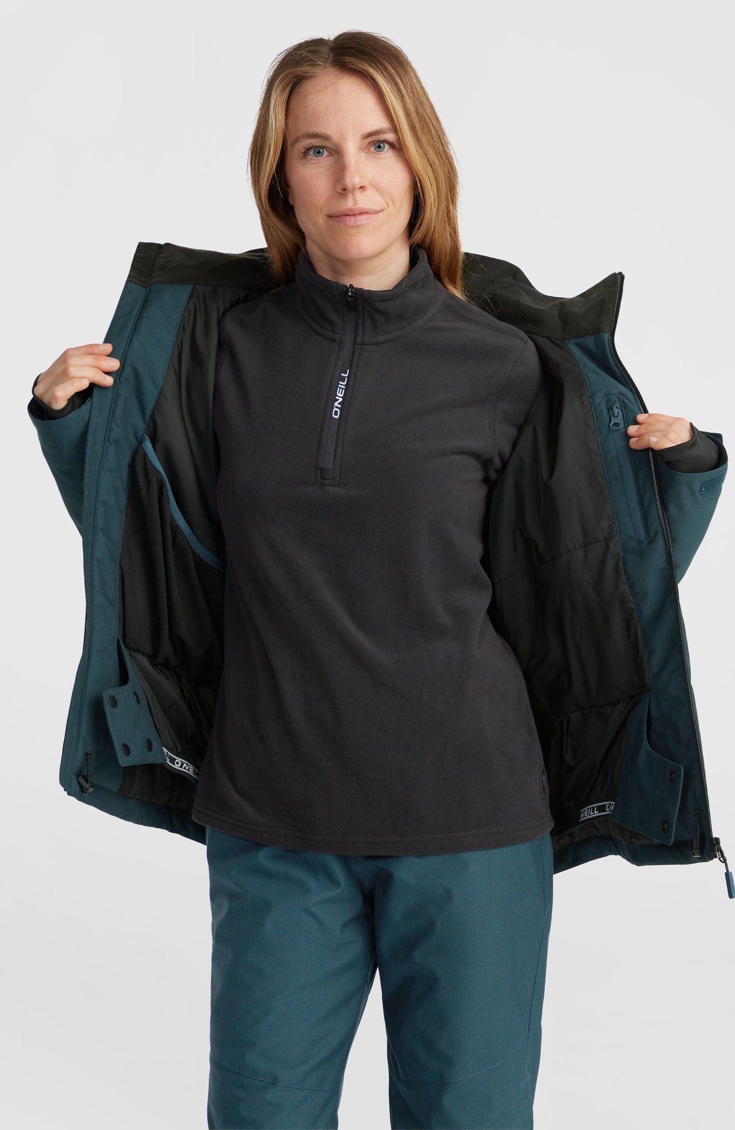 Stuvite Snow Jacket Women Alma Steel