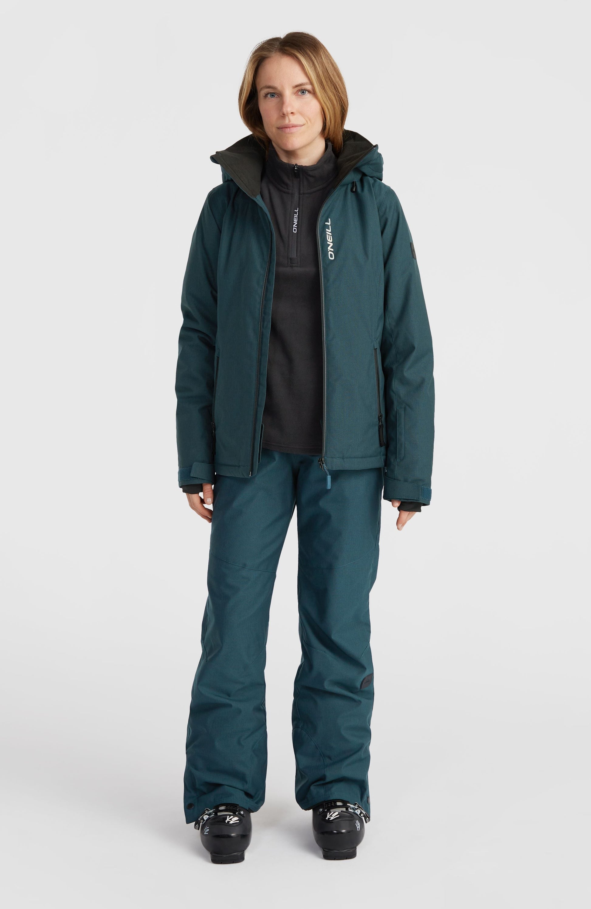 Stuvite Snow Jacket Women Alma Steel