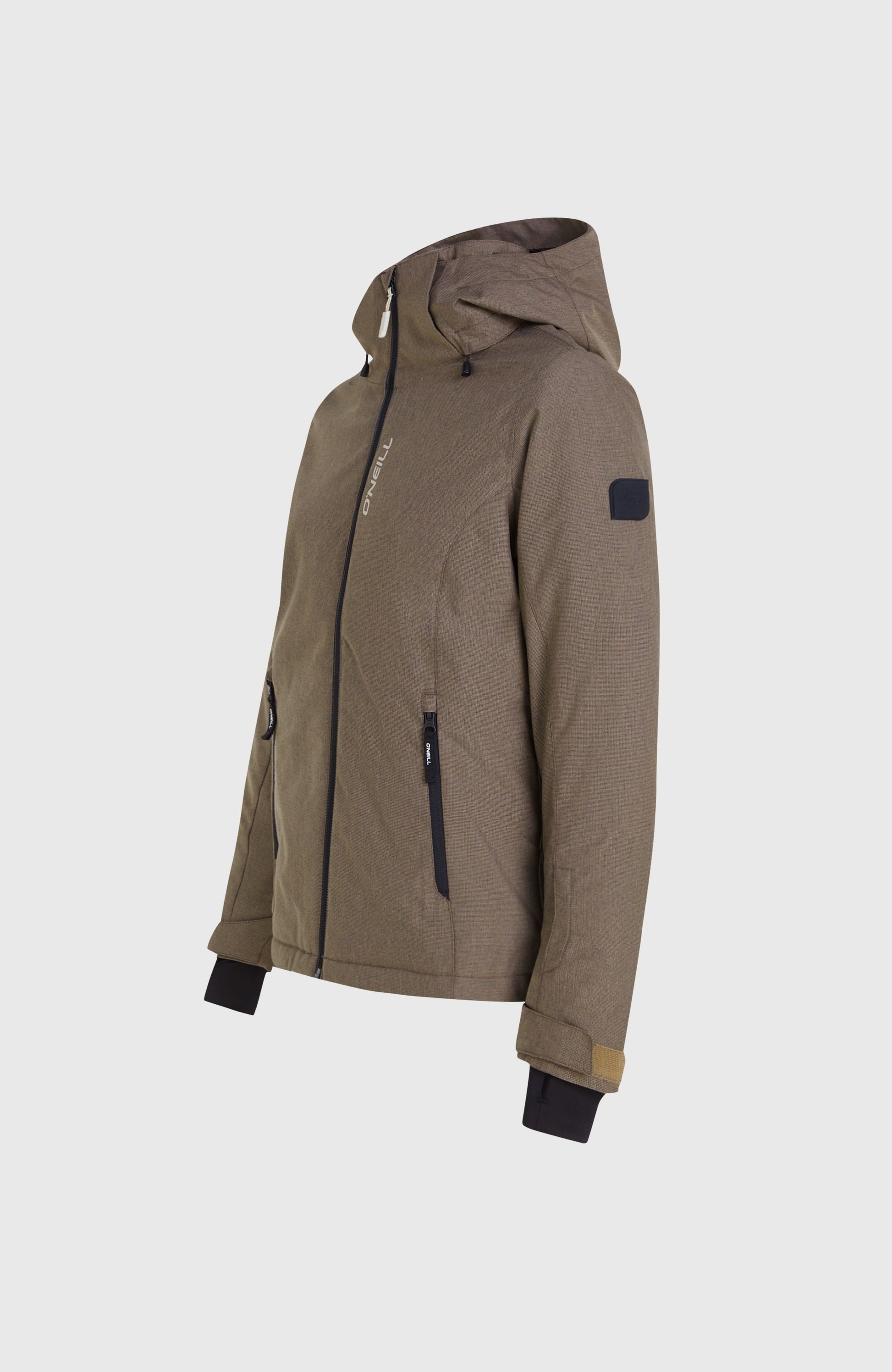 Stuvite Snow Jacket Women Concrete