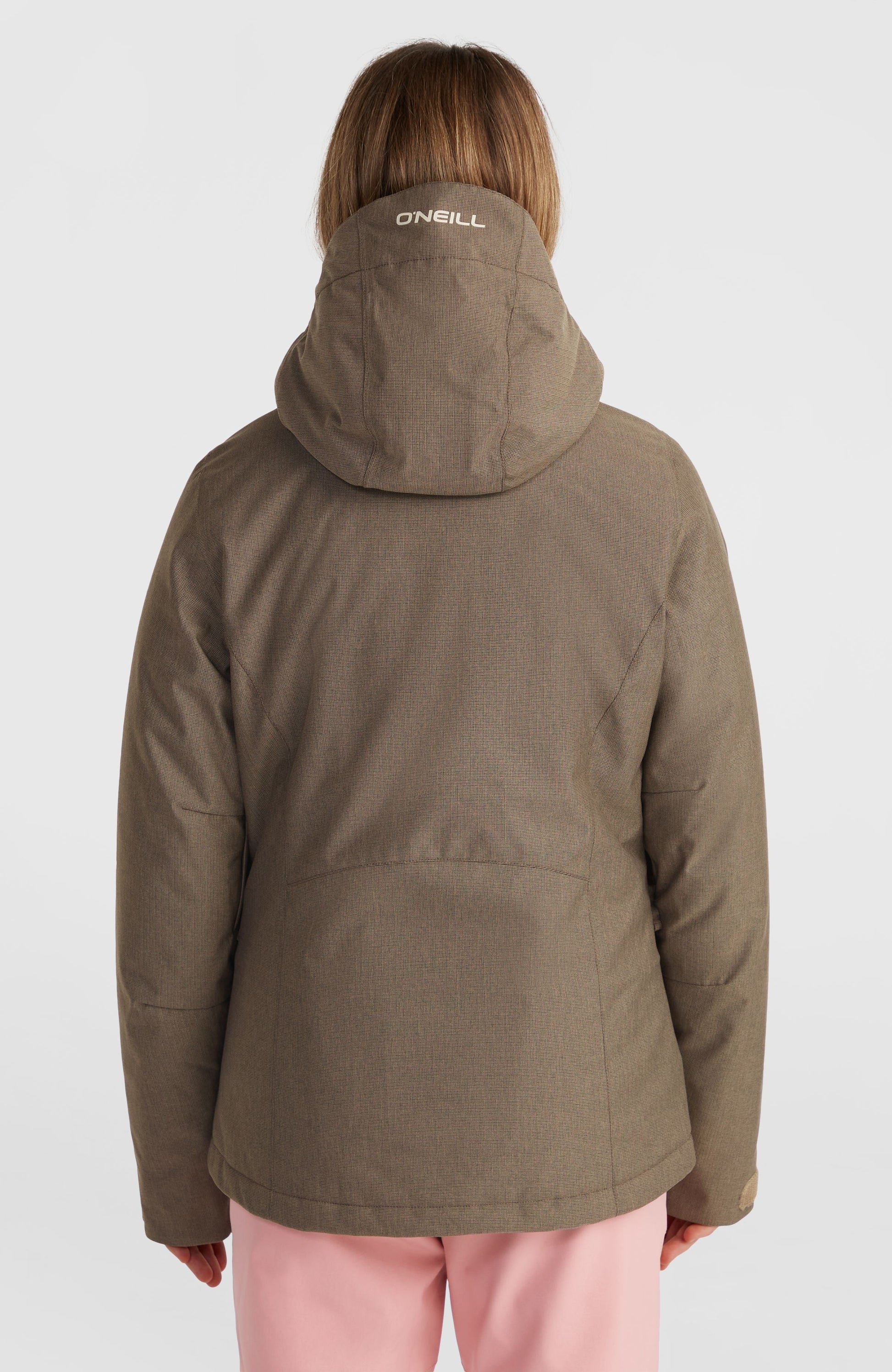 Stuvite Snow Jacket Women Concrete