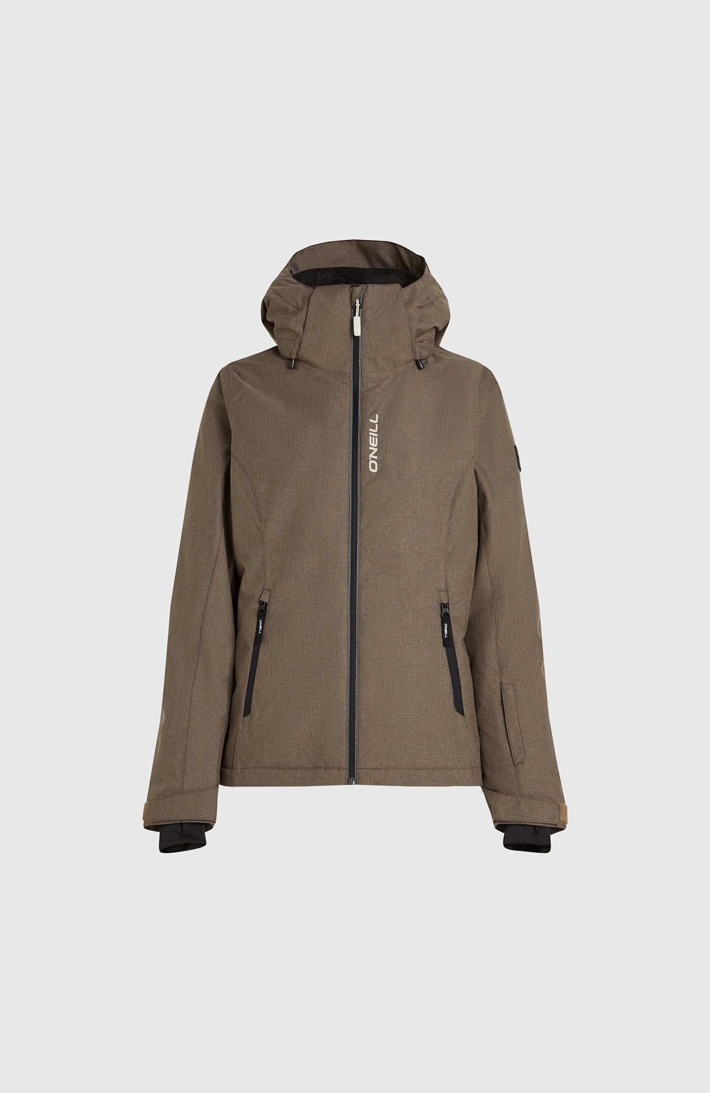 Stuvite Snow Jacket Women Concrete