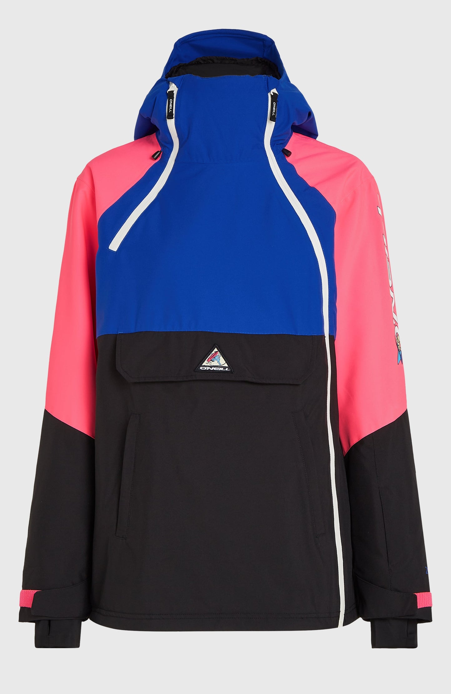 FWC'Play Asymmetric Snow Jacket Women Active Blue Colour Block