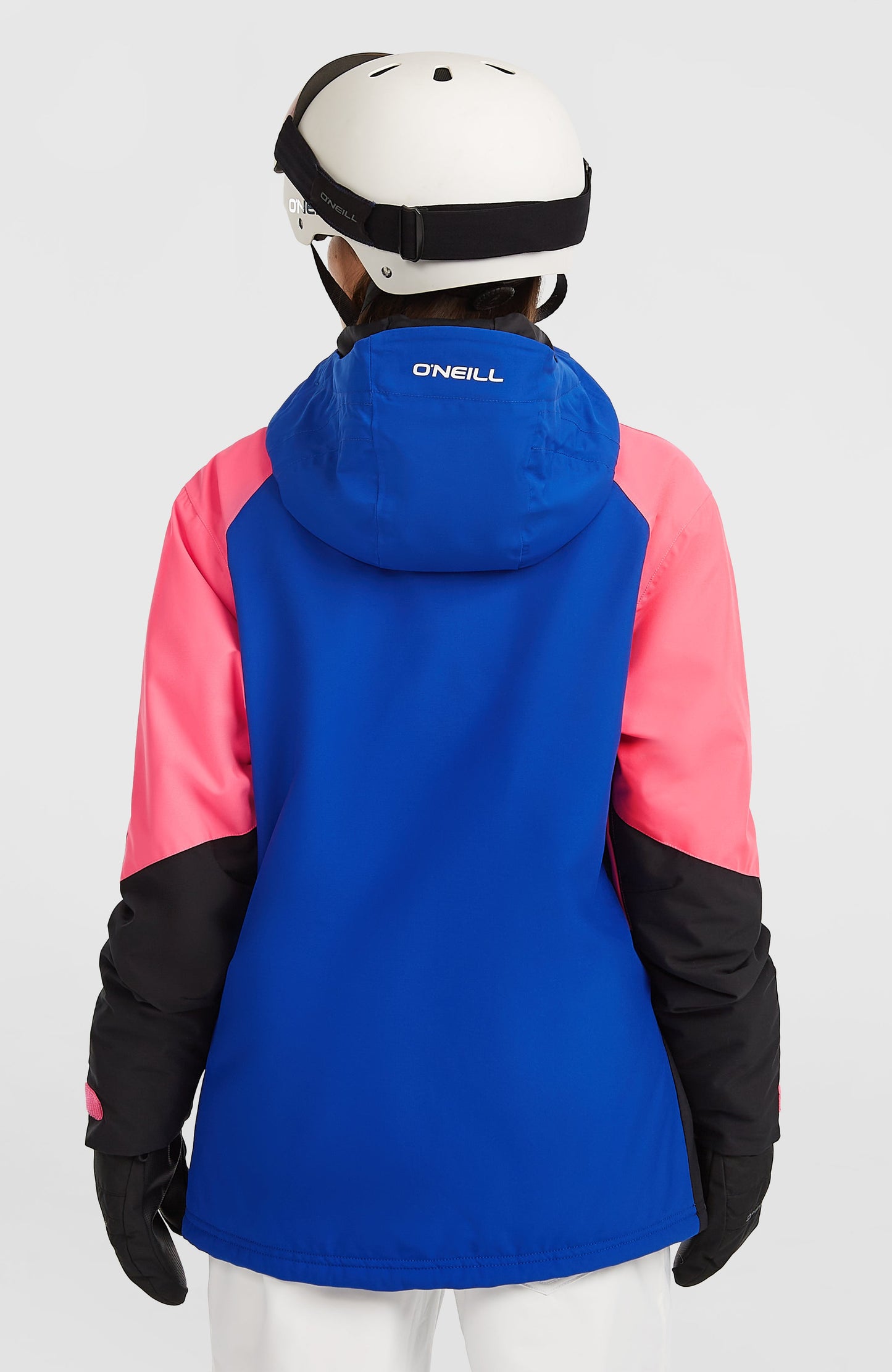 FWC'Play Asymmetric Snow Jacket Women Active Blue Colour Block