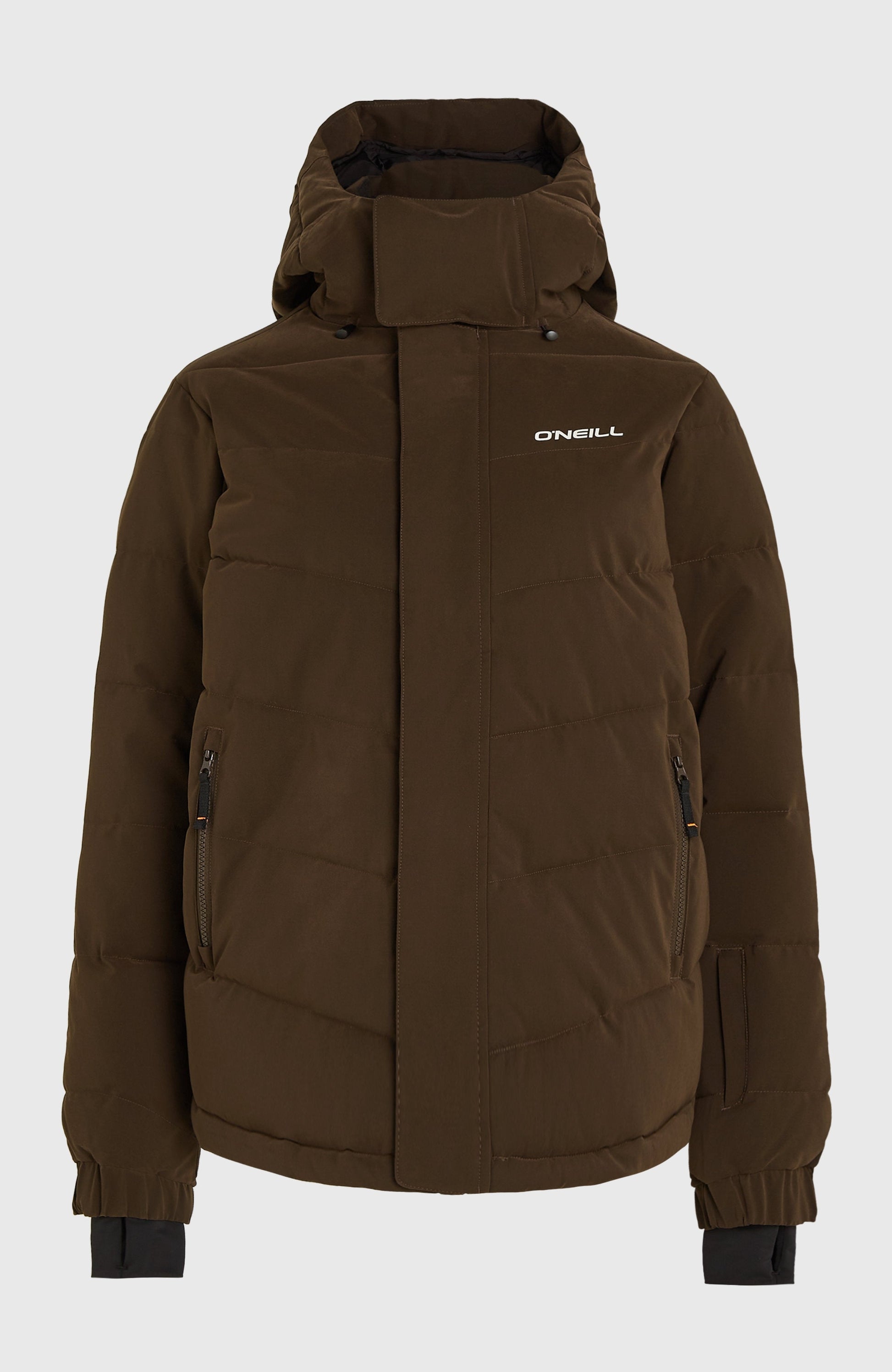 FWC'Cruz Hybrid Puffer Snow Jacket Women Coffee Bean