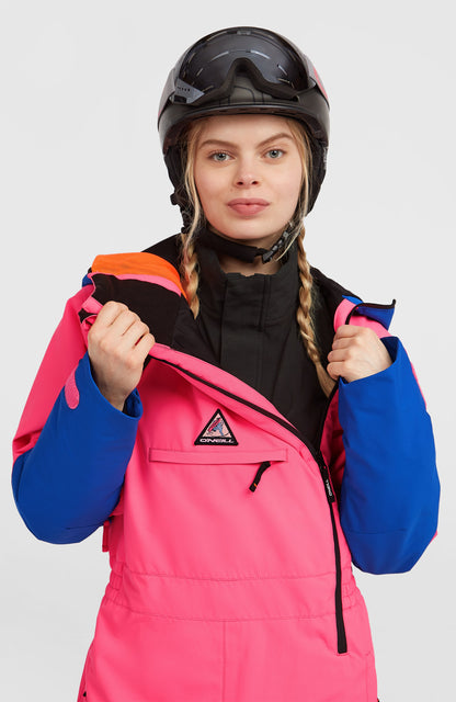 FWC'Play Snowsuit Women Skater Pink Colour Block