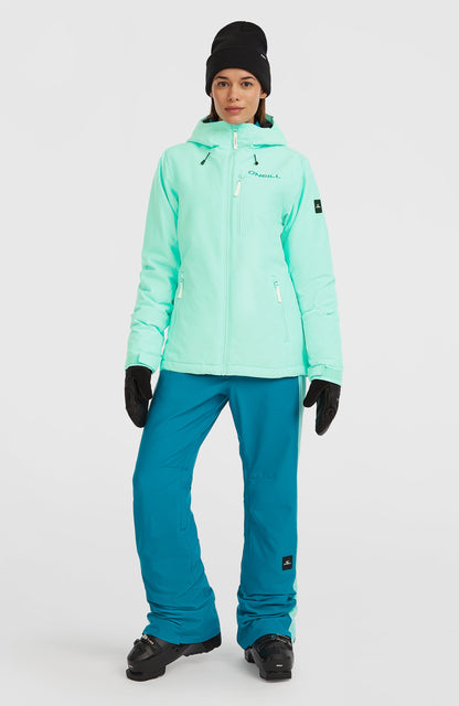 FWC'Cruz Snow Jacket Women Retro Mint