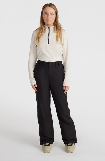 Aplite Regular Snow Pants Women Black Out