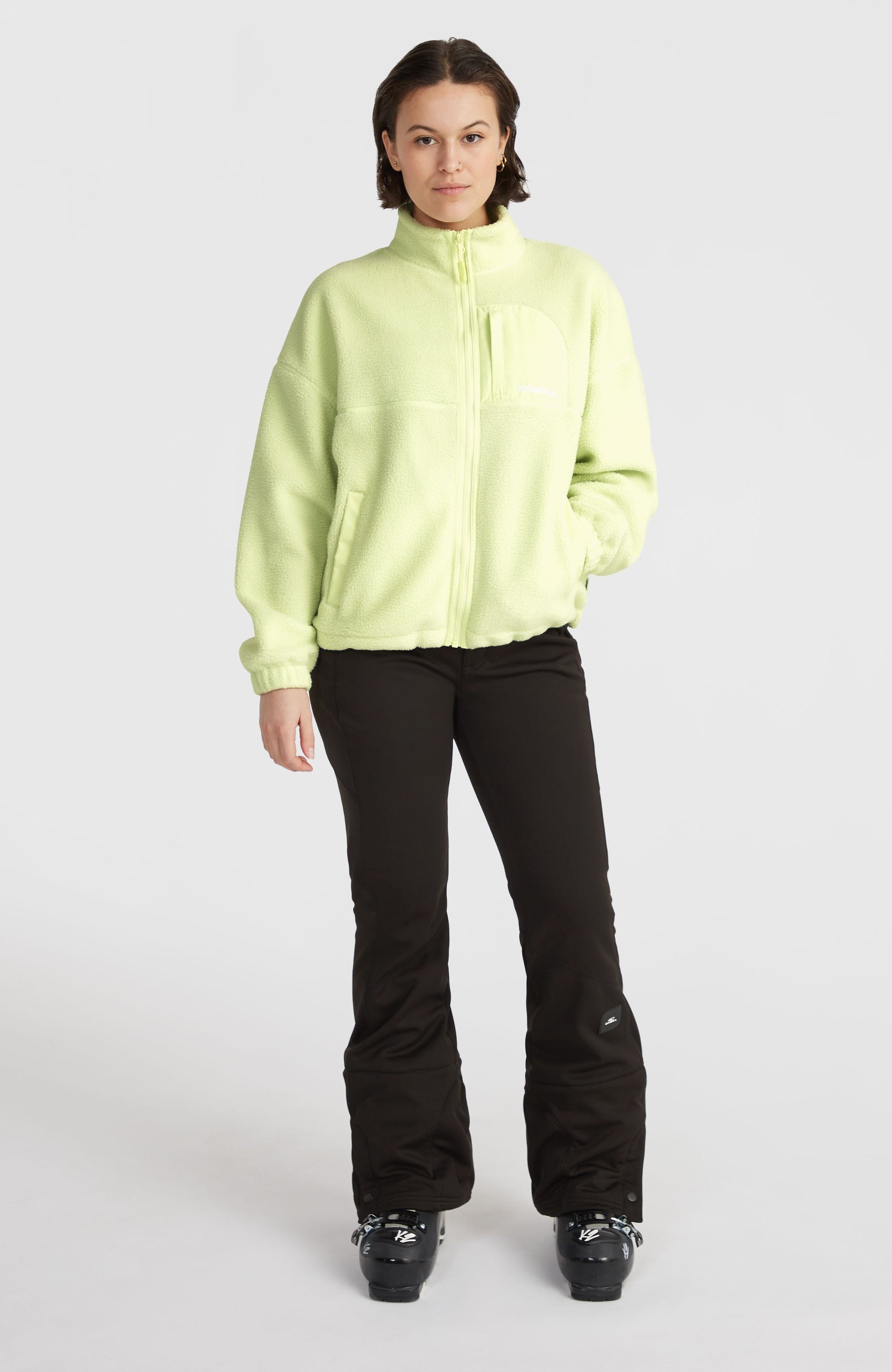 Blessed Softshell Hybrid Skinny Snow Pants Women Black Out
