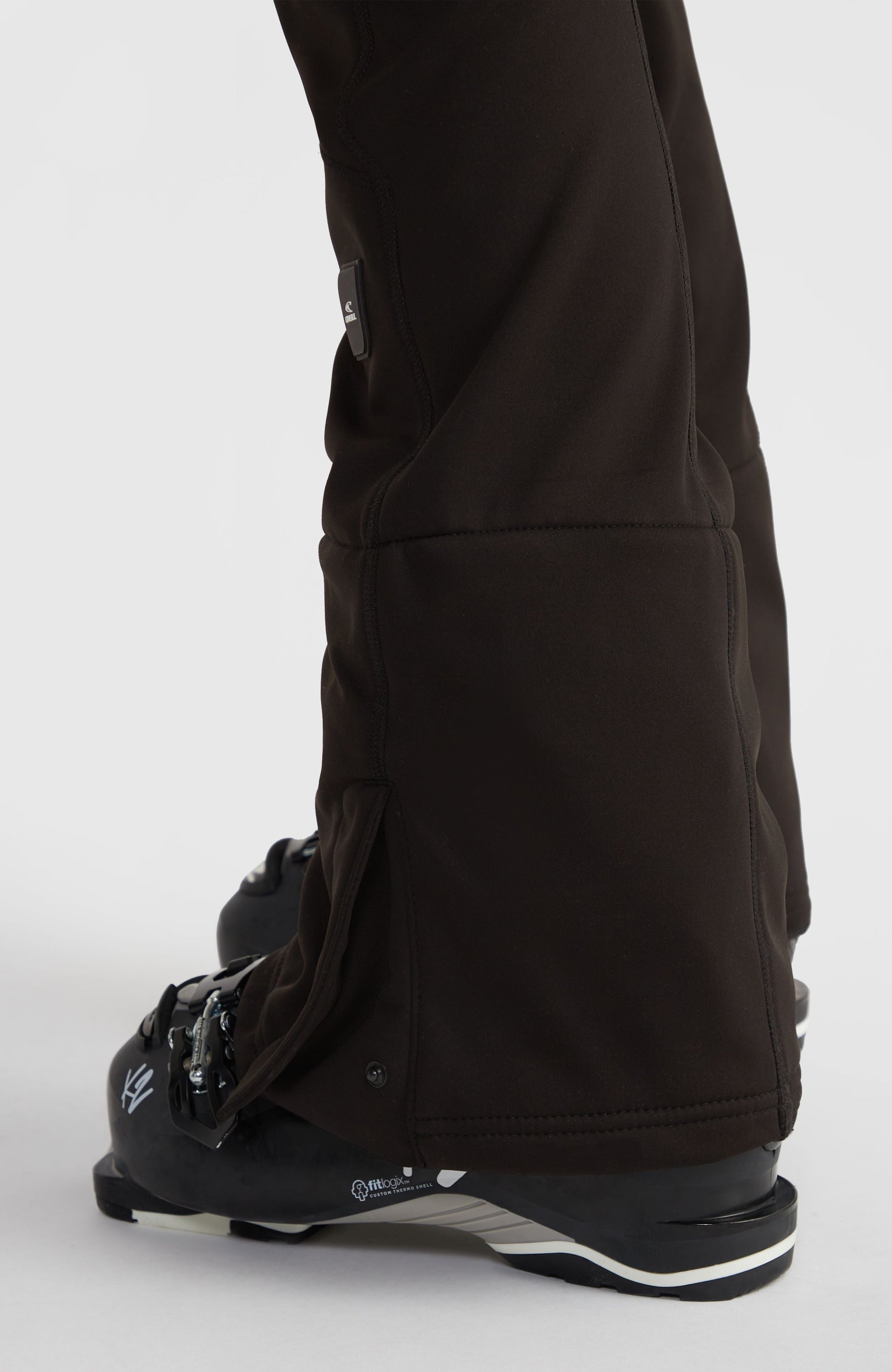 Blessed Softshell Hybrid Skinny Snow Pants Women Black Out