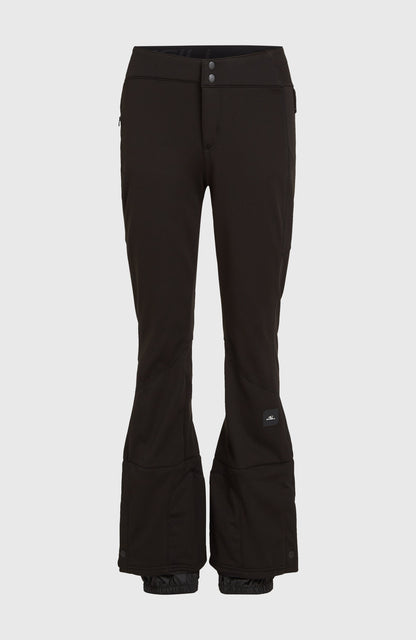 Blessed Softshell Hybrid Skinny Snow Pants Women Black Out