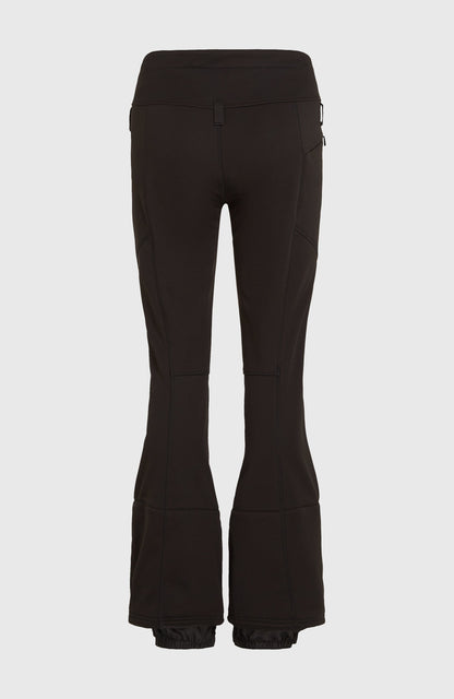 Blessed Softshell Hybrid Skinny Snow Pants Women Black Out