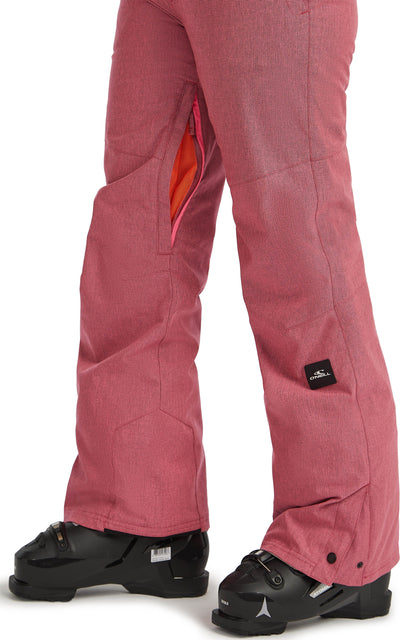 FWC'Cruz Melange Snow Pants Women Skater Pink