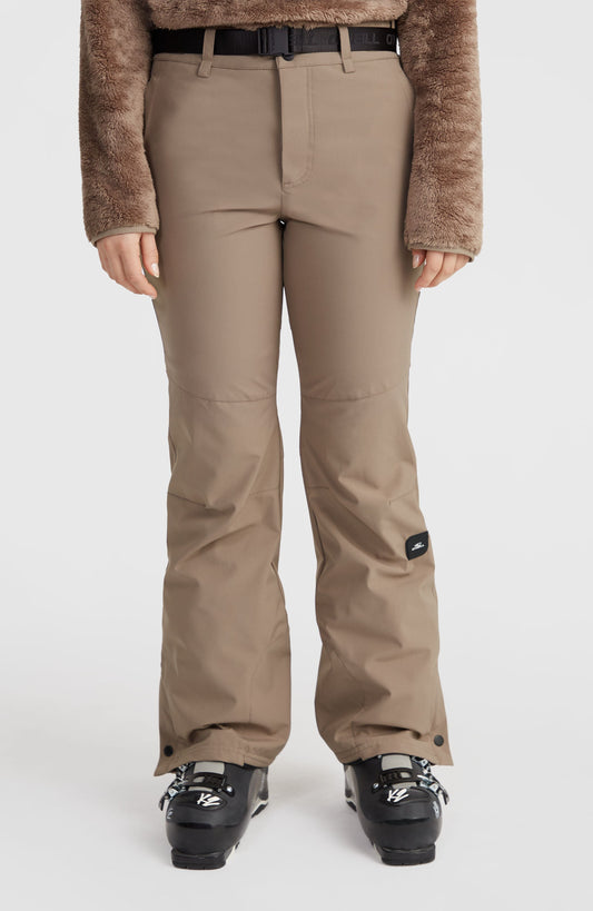 Star Slim Snow Pants Women Concrete
