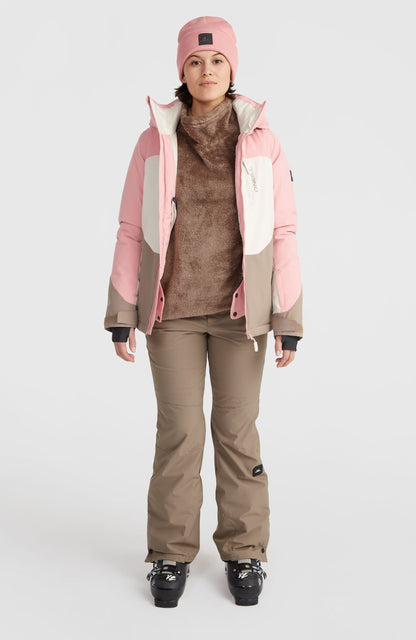 Star Slim Snow Pants Women Concrete