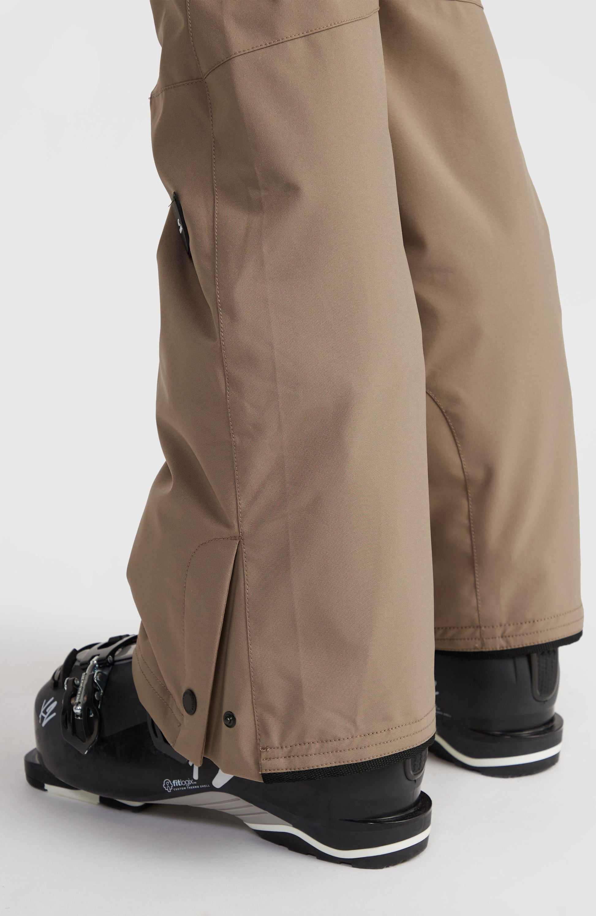 Star Slim Snow Pants Women Concrete
