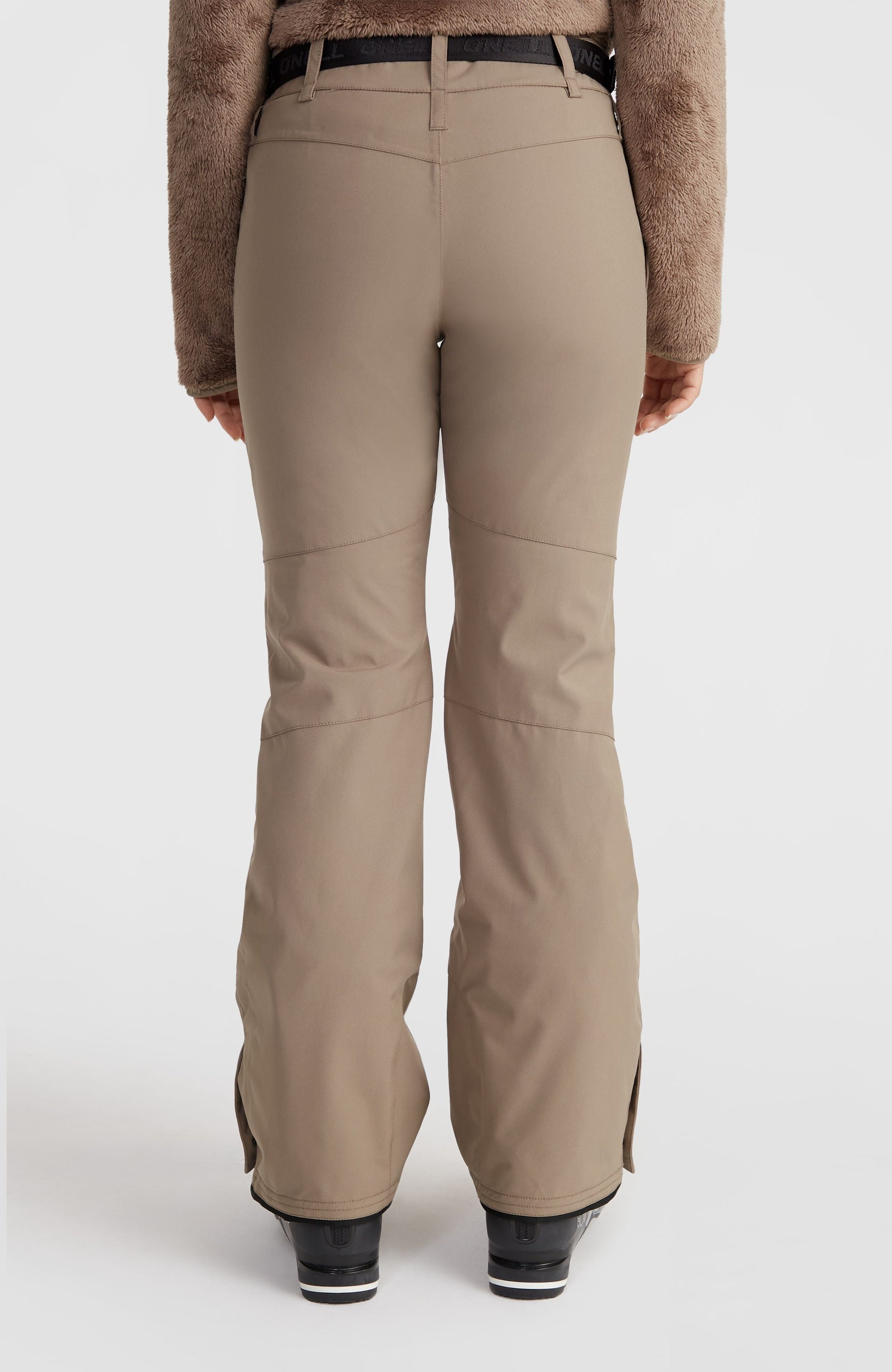 Star Slim Snow Pants Women Concrete
