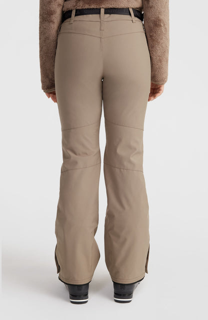 Star Slim Snow Pants Women Concrete