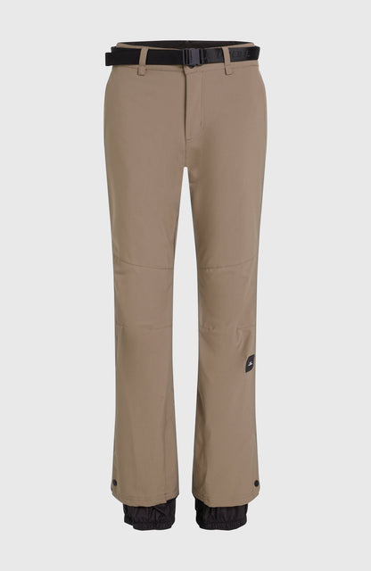 Star Slim Snow Pants Women Concrete