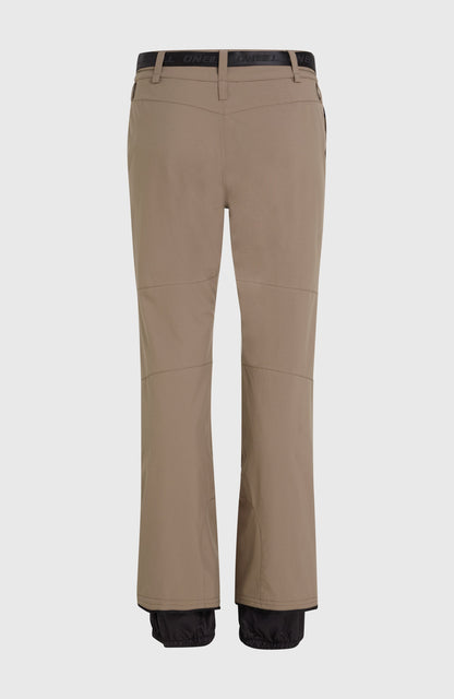 Star Slim Snow Pants Women Concrete
