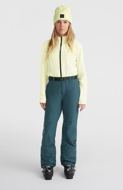 Star Slim Snow Pants Women Alma Steel