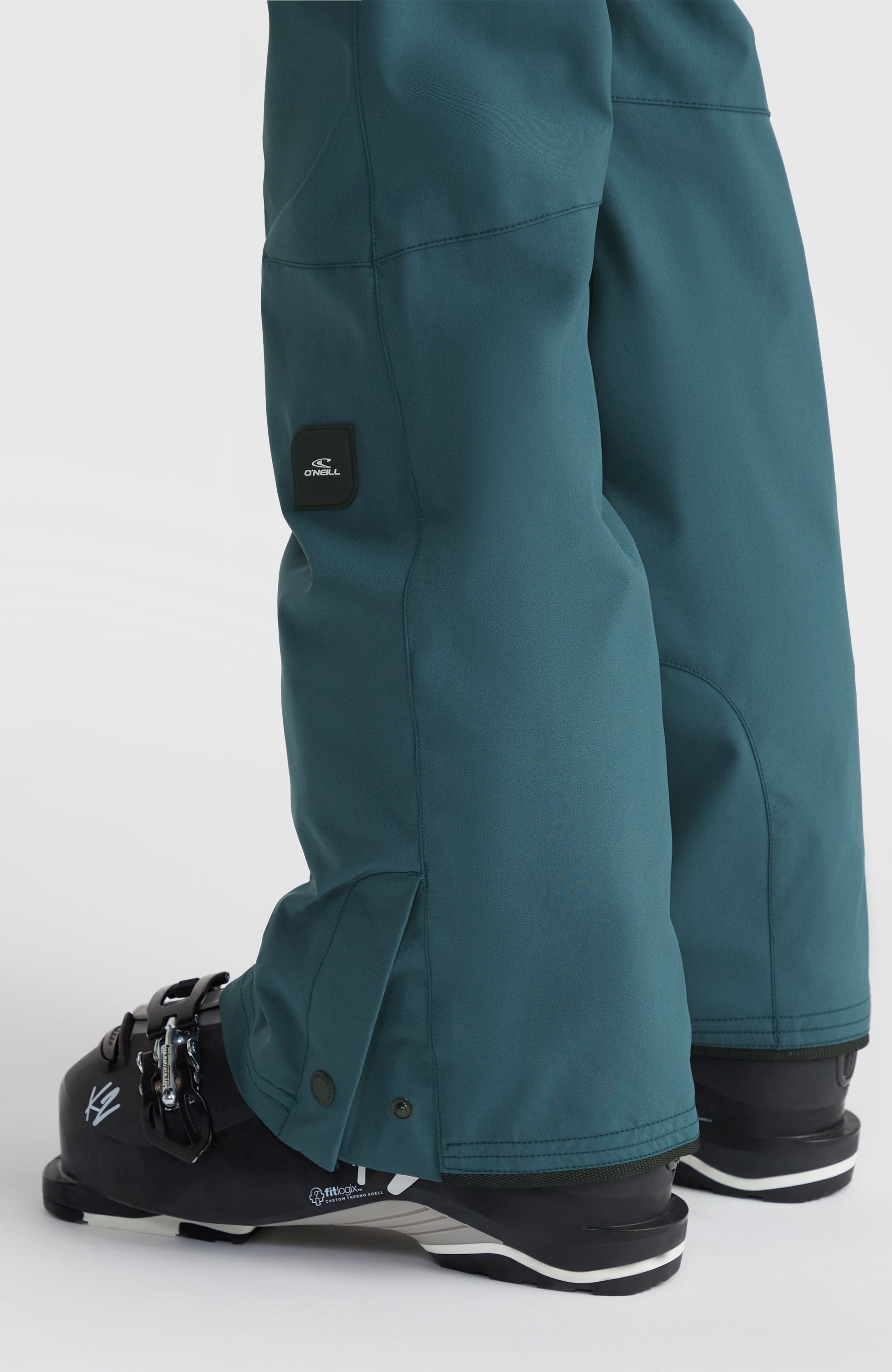 Star Slim Snow Pants Women Alma Steel