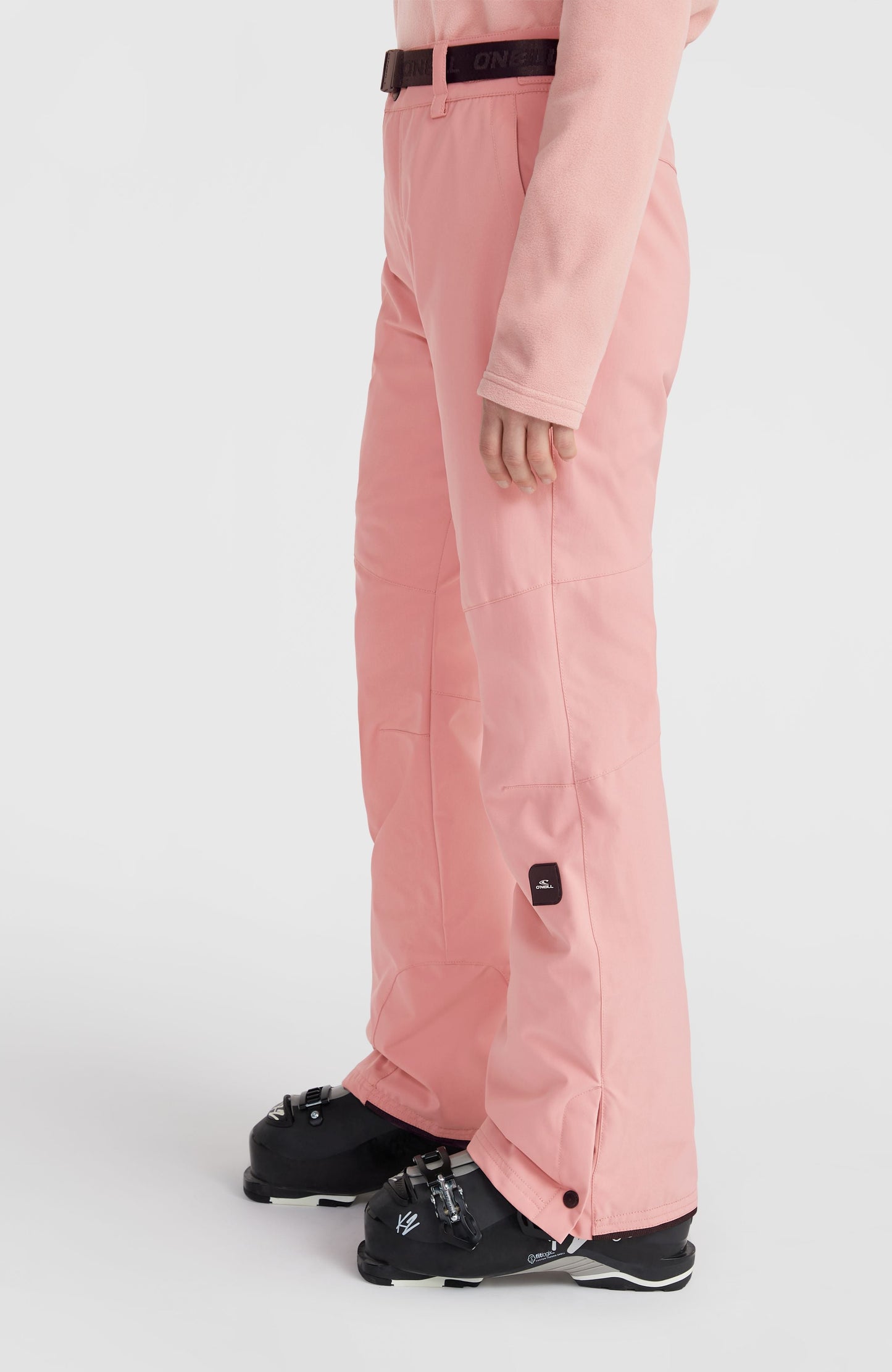 Star Slim Snow Pants Women Genuine Pink