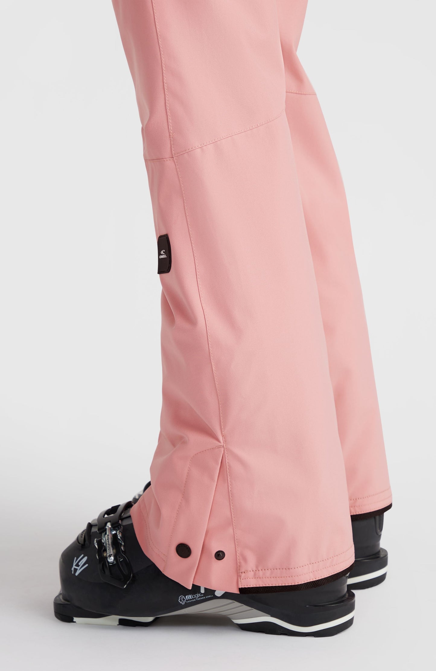 Star Slim Snow Pants Women Genuine Pink