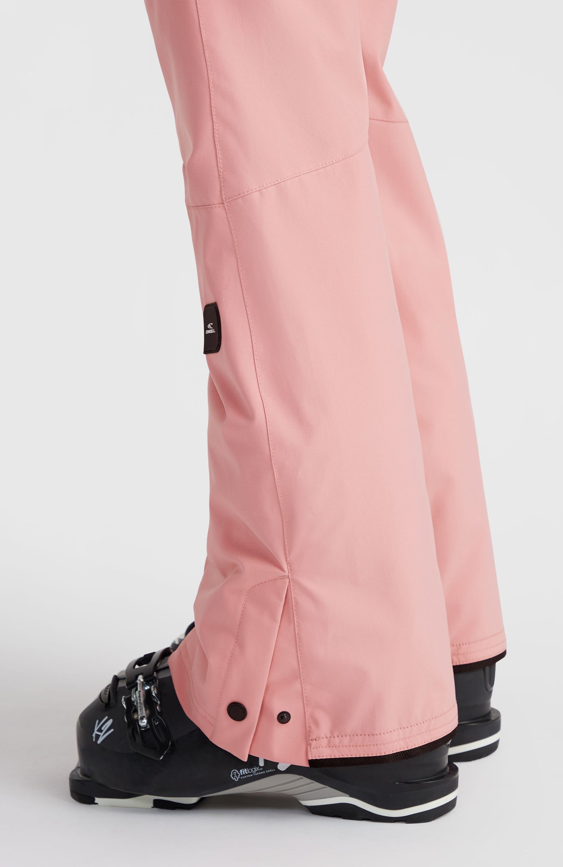 Star Slim Snow Pants Women Genuine Pink