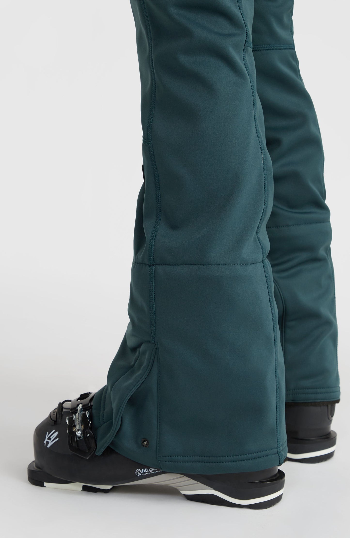 Blessed Softshell Hybrid Skinny Snow Pants Women Alma Steel