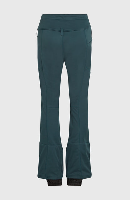 Blessed Softshell Hybrid Skinny Snow Pants Women Alma Steel