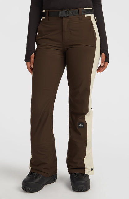 FWC'Cruz Duo Snow Pants Women Coffee Bean Colour Block
