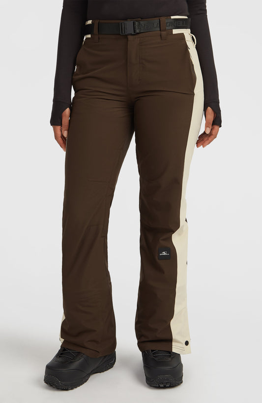 FWC'Cruz Duo Snow Pants Women Coffee Bean Colour Block