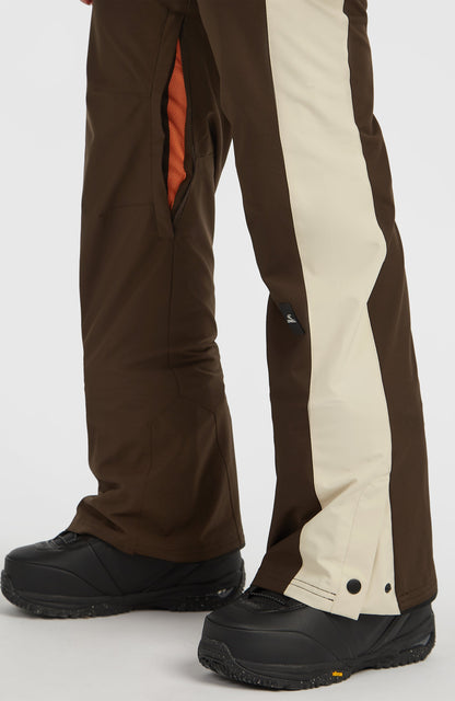 FWC'Cruz Duo Snow Pants Women Coffee Bean Colour Block