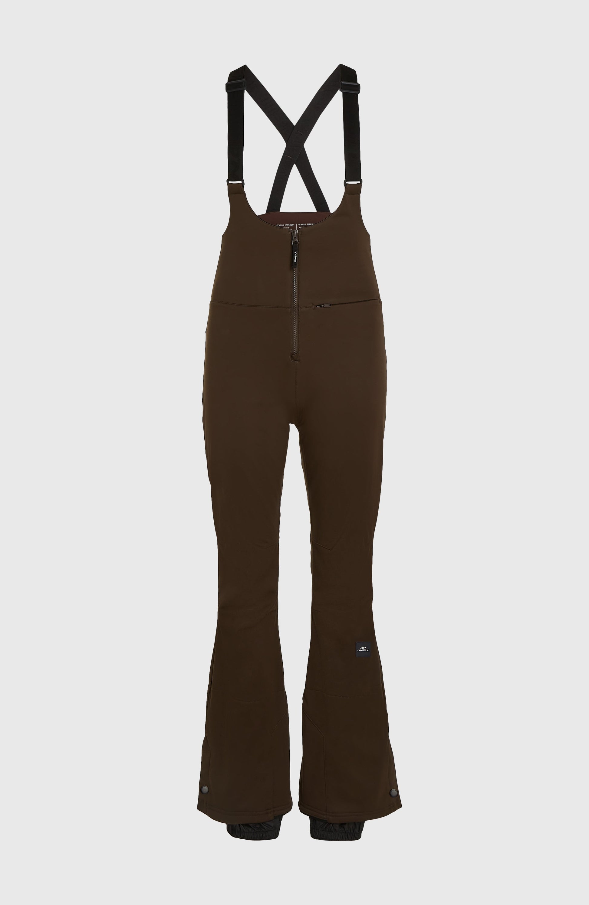FWC'Cruz Softshell Suspender Snow Pants Women Coffee Bean