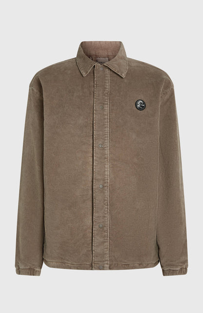 Cord Coach Jacket Men Pure Cashmere